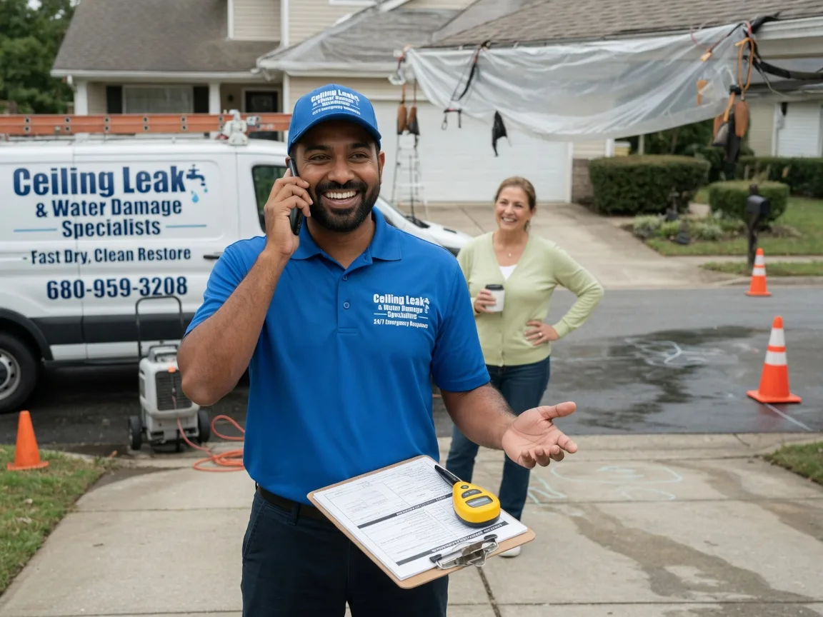 Ceiling Leak Cleanup Mingoville, PA FAQs