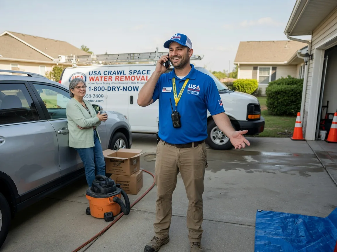 Crawl Space Water Removal Mingoville, PA FAQs